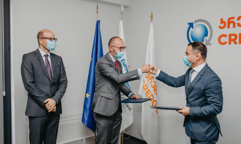 The EIB lends EUR 10 million to Credo Bank under its Georgia Outreach Initiative to support MSMEs