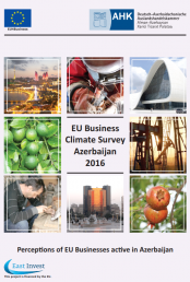 EU Business Climate Survey Azerbaijan 2016