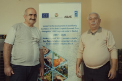 Old friends, new business partners. Two grandfathers proving age is no barrier to entrepreneurship