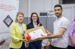 90 beneficiaries participated in the IT trainings conducted in the Educational Complex for Children with Hearing Disorders