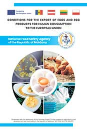 Conditions for the export of eggs and egg products for human consumption to the European Union