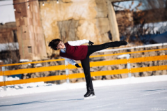 EU4Business: ice rink and exhibition pavilions open in Gyumri