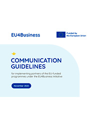 Communication Guidelines for implementing partners of the EU-funded programmes under the EU4Business Initiative