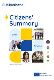 Citizens' Summary 2025: Armenia