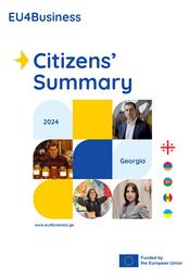 Citizens' Summary 2025: Georgia