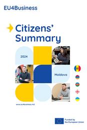 Citizens' Summary 2025: Moldova