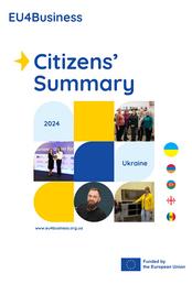 Citizens' Summary 2025: Ukraine
