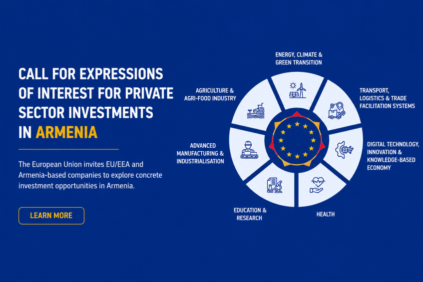 Call for Expressions of Interest: Investment Opportunities in Armenia